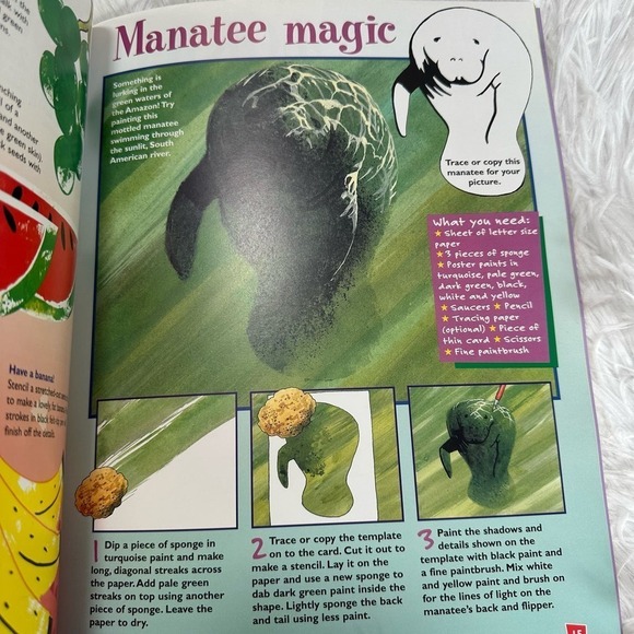 Vintage Art Pain Workbook Instructional Classical Painting Art Project Books - Picture 5 of 10